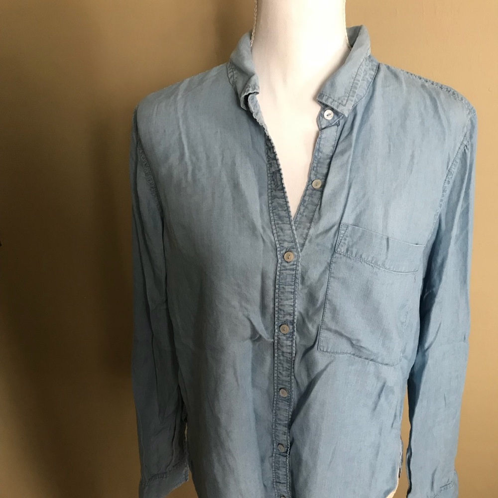 Chambray blouse